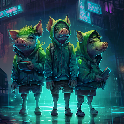 3 Little Cyber Piggies